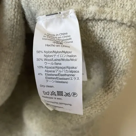 J. Crew Women’s Fair Isle Turtleneck  Sweater L Wool Alpaca Blend Cozy Soft - Picture 7 of 11